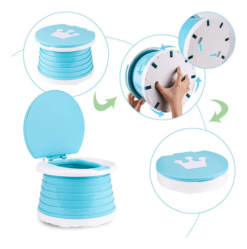 Orinal Portátil Orinal De Viaje Portátil Para Niños Inodoro