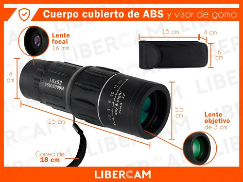 Imagen 4 de 10 de Telescopio Monocular Portatil Visor Potente Largo Alcance