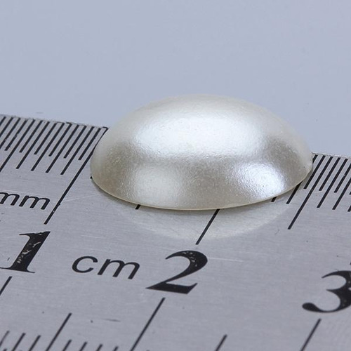 50 De Plástico Con Plano De Cabujón Ovalado De 14 X 10 Mm.