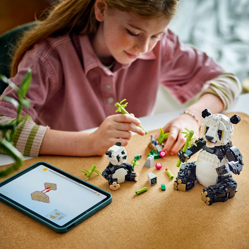 Lego Creator 3en1 Fauna Salvaje: Familia De Pandas 31165