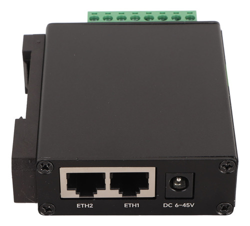 Servidor Serie Ethernet Rj45 Rs485 A Montaje En Riel De Dobl