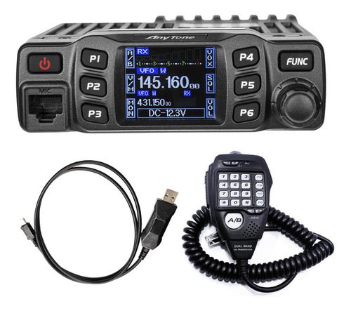 Radio Móvil Transceptor Doble Banda Vhf Uhf 25 W Vox