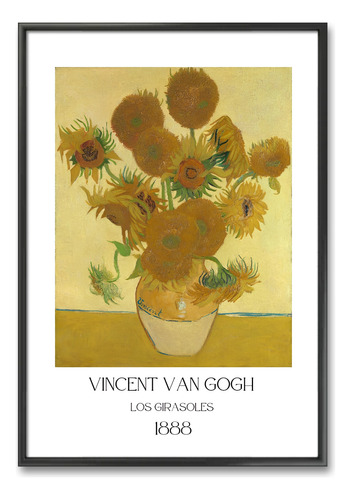 Cuadro Decorativo Los Girasoles Vincent Van Gogh 