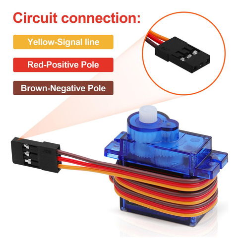Rc Servo 16 Uds Sg90 9g Micro Servos Kit Para Rc Robot Helic