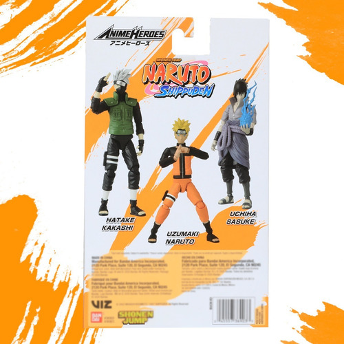 Imagen 4 de 7 de Kakashi Hatake Naruto Shippuden Figura Anime Heroes Bandai