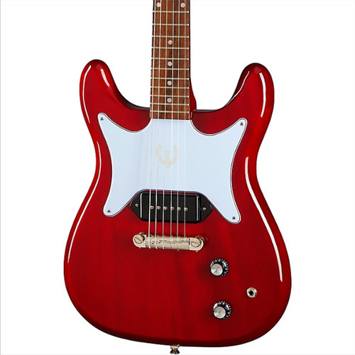 Guitarra Eléctrica EpiPhone Coronet Mic P90 Color Cherry