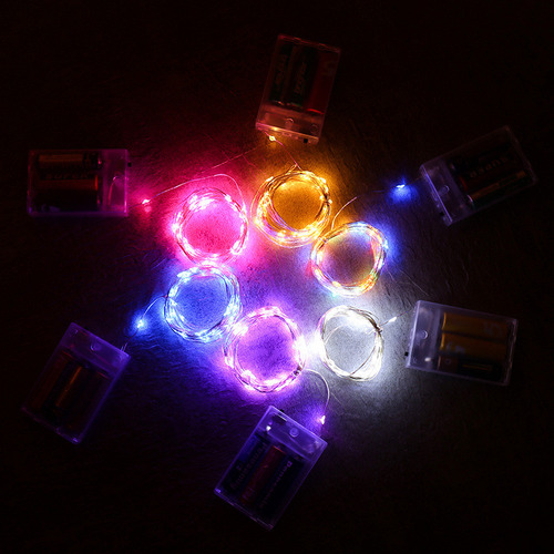 Cadena De Luces Led De Alambre De Cobre De 10 M Para Exterio