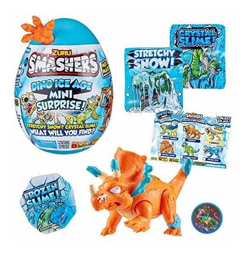 Smashers Dino Ice Age Mini Huevo Sorpresa - Ankylosaurus (74