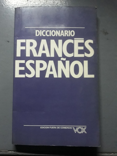 Diccionario Frances Español Vox Usado