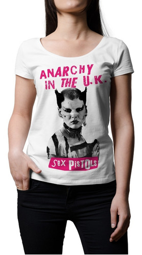 Remera Mujer Sex Pistols - Anarchy In The Uk | B-side Tees