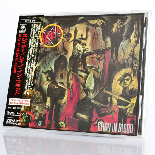 Slayer Reign In Blood Cd 1998 Japón