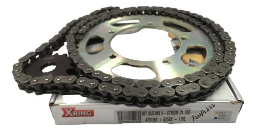 Kit De Arrastre V-strom/dl-650 47t/15t/ 525-118l //choho//