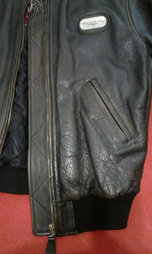 Motor Oil Campera Bomber Aviadora Vintage Optima