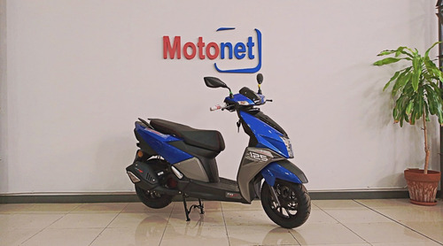 Imagen 6 de 22 de Tvs Ntorq 125 Scooter 0km 2023 Azul Gris Rojo Motonet
