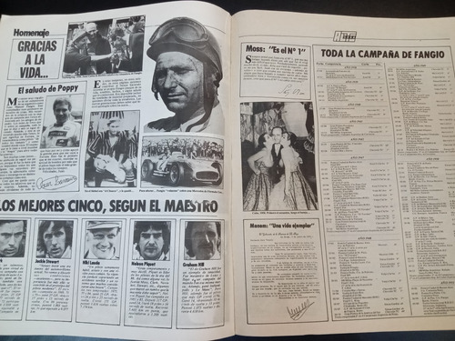 Auto 2000 N° 5 Cumpleaños Fangio Senna Ferrari Año 1986 (Usado)