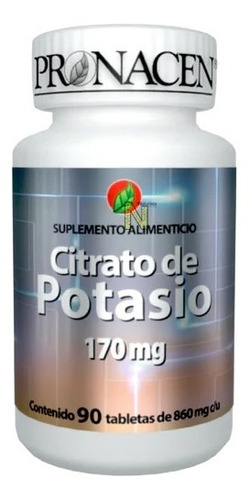 Citrato De Potasio (90 Tabletas) Pronacen