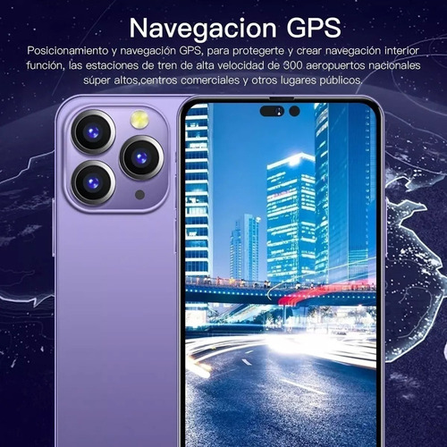 Teléfono Inteligente Android I14 Pro Max 4g 6.5 Pulgadas Ram