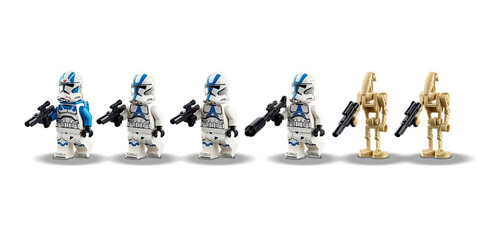 Imagen 6 de 12 de Lego® Star Wars - Soldados Clon De La Legión 501 (75280)
