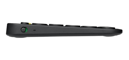 Teclado bluetooth Logitech K380 QWERTY español color grafito