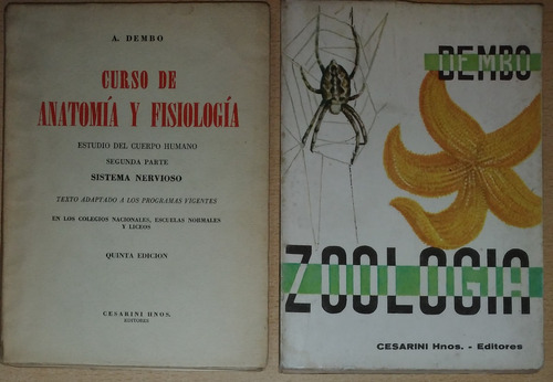 Lote De 2 Libros De Texto Secundario Dembo Cesarini Descripc