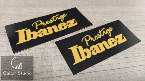 Decal Waterslide Ibanez Prestige Gold