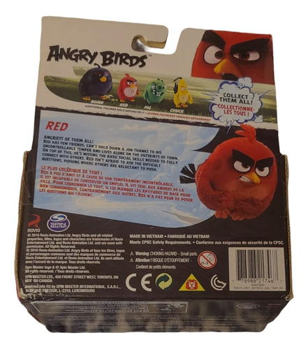 Angry Birds Talking Red Figura De Acción Con Frases Y Sonido