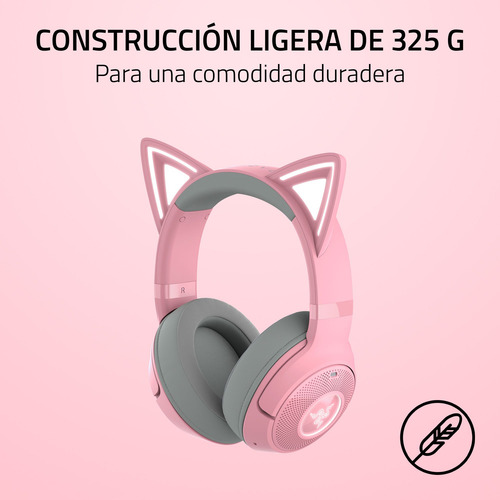 Razer Kraken Kitty V2 Bt - Quartz Edition - Wireless Bluetoo