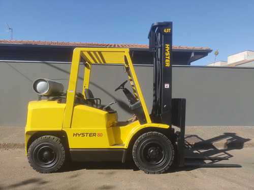 Empilhadeira Hyster 4,0t * Automática Com Deslocador * 80 Xm