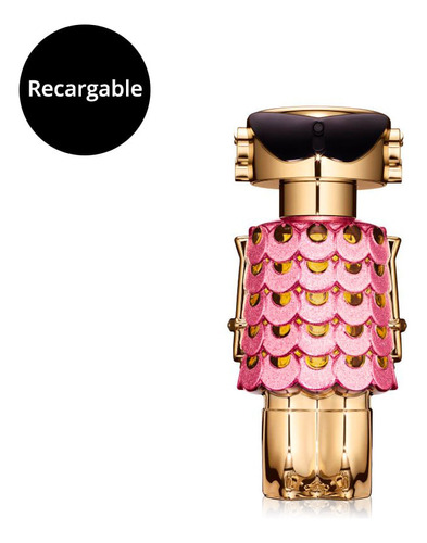 Perfume Mujer Rabanne Fame Blooming Pink Edp Refillable 80 M