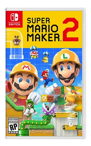 Super Mario Maker 2 Nintendo Switch. Fisico. Entrega Ya