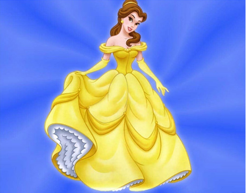 Disfraz Vestido Bella Princesas Disney Bella Y Bestia Lujo | Envío gratis
