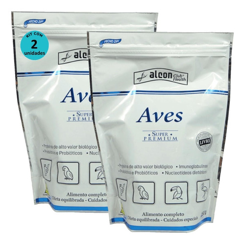 Alcon Club Health Aves 250g - Alimento Equilibrado