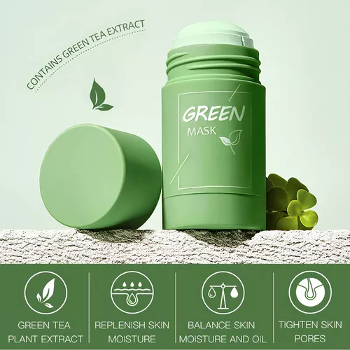 Mascarilla de té verde para cara 2 unidades removedor de puntos negros  limpieza de poros profundos hidratante iluminador para hombres y mujeres –  Yaxa Colombia