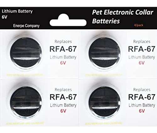 Enerpe Rfa-67 Rfa-67d-11 Batería De Repuesto De 6 V De Alta