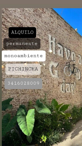 Dueño Directo. Alquiler Monoambiente Amoblado Pichincha