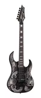 Guitarra Dean Michael Batio Mab4 Gauntlet Snakes Graphic R