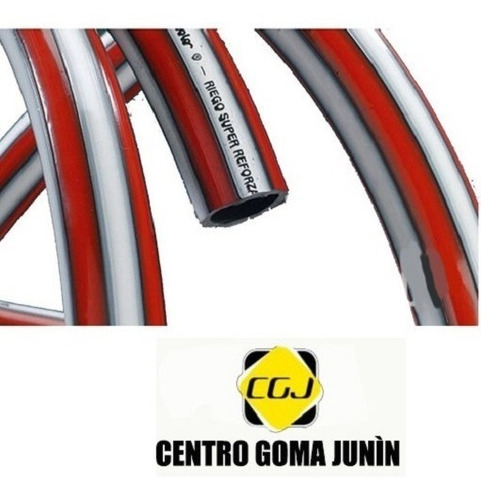 Imagen 2 de 3 de Manguera Tricolor De Riego Súper Reforzado 3/4 X15mt