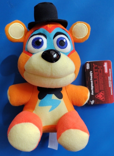 Imagen 2 de 5 de Funko Plush * Fnaf Glamrock Freddy + Llavero