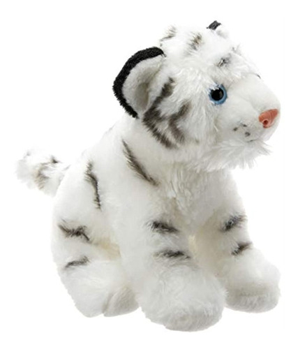 Peluche De Tigre Blanco 8.0 pulgadas