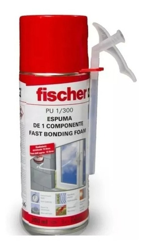 Espuma Poliuretano Expandido 300ml Fischer 