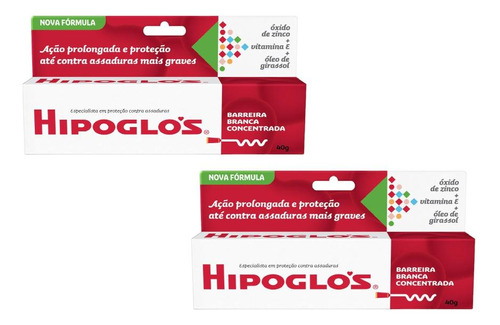 Kit Pomada Hipoglós Com 2 Caixas De 120g Cada