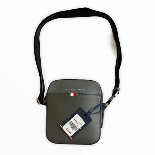 Cross Body Bandolera Tommy Hilfiger Gris