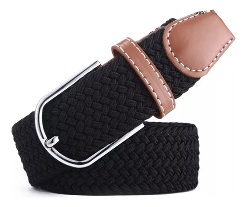 Cinturón Elástico Trenzado Unisex