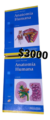 Libros De Medicina. Anatomia Humana. Tomo 1 Y 2