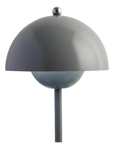 Modern Mushroom Bud Lámpara De Mesa Decoración Led Metal