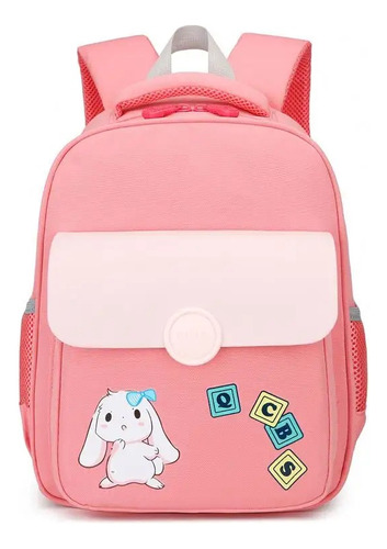 Mochila Para Niña Conejito En Rosa!