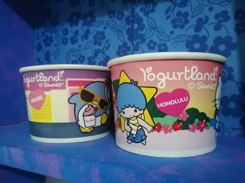 Botes Yogurtland Sanrio Hello Kitty 2012 Miami Honolulu