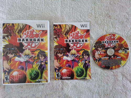 Wii Bakugan Battle Brawlers Ntsc (Usado)