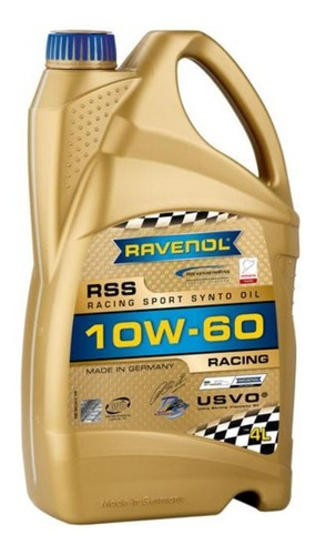 Ravenol 10w60 Rss 4lt Racing Sport Synto Oil