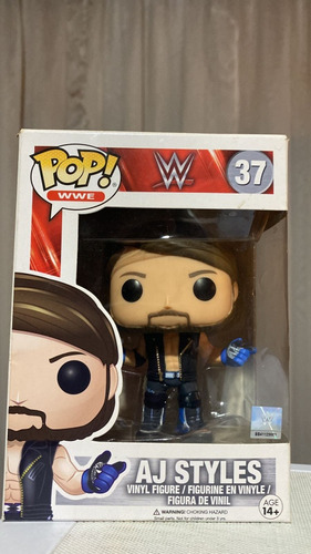 Funko Pop Wwe Aj Styles + Caja Original